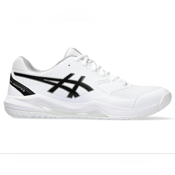 ASICS GEL DEDICATE 8 | PICKLEBALL OR ANY HARD COURT | MEN | COLOR WHITE-BLACK main image 4